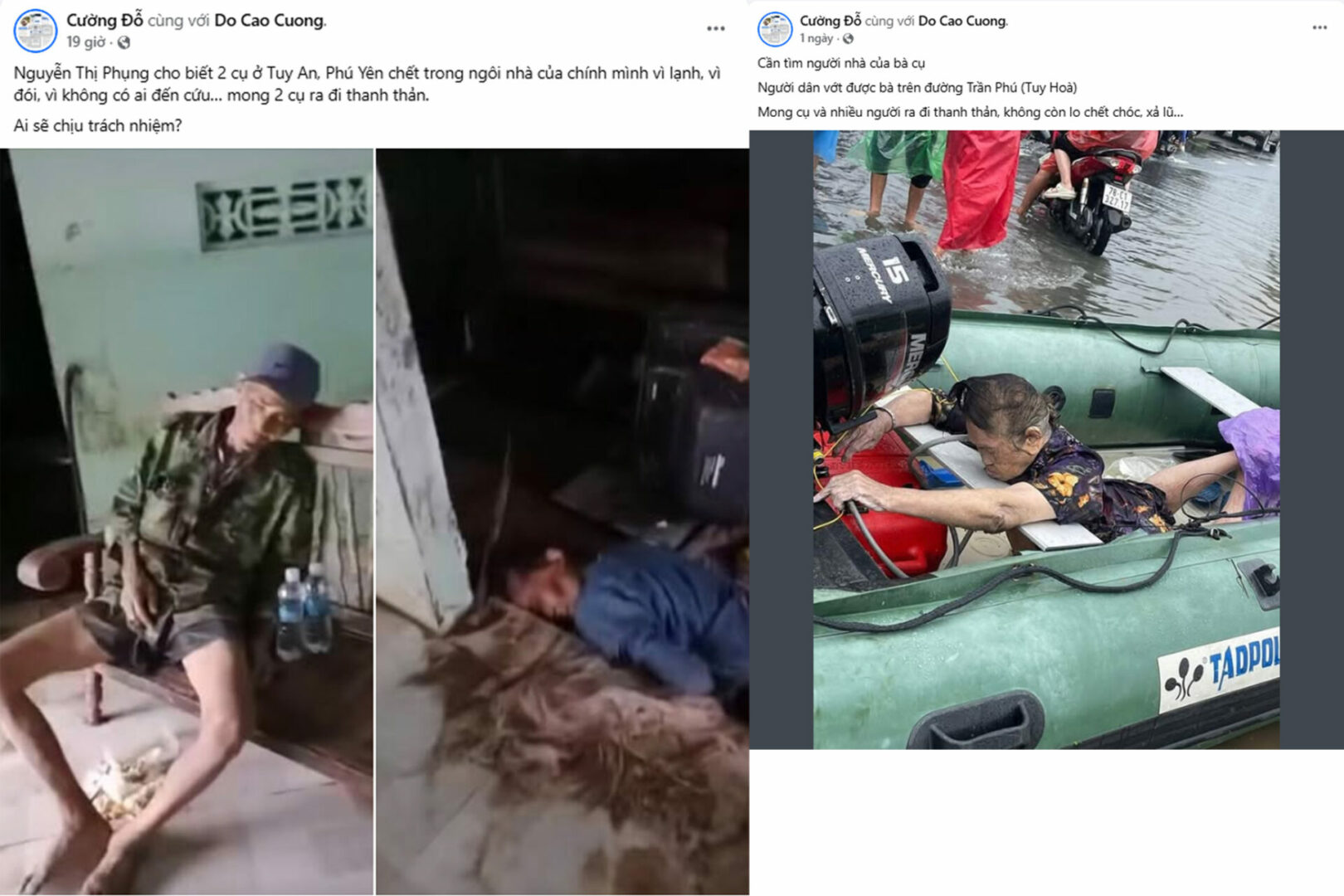 Phú Yên – Tiếng kêu cứu giữa trời nước dậy